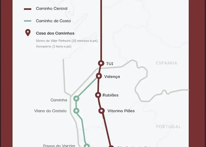 Casa Dos Caminhos De Santiago